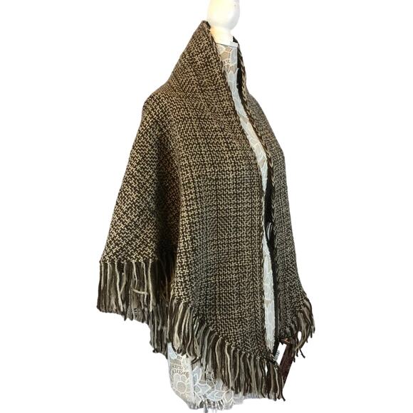 NWT SONSEEKER SHAWLS Woven comforts Handmade shawl fishermen's wool - Picture 7 of 12